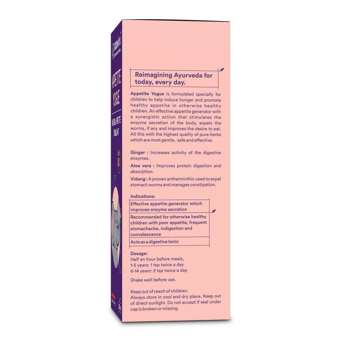 Siddhayu Ayurveda Appetite Yogue For Kids - Distacart