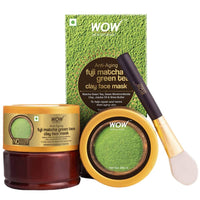 Thumbnail for Wow Skin Science Anti-Aging Fuji Matcha Green Tea Clay Face Mask