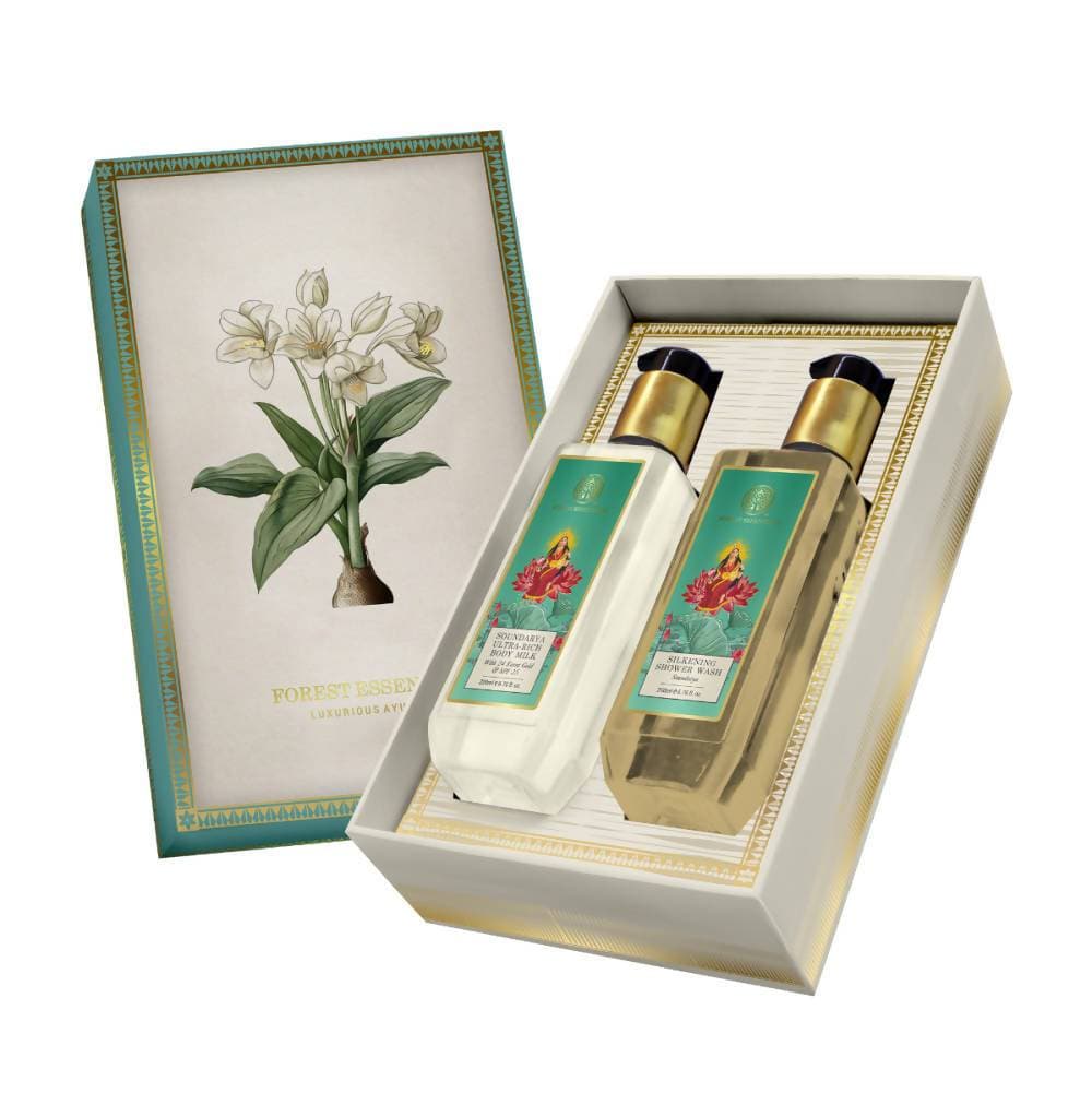 Forest Essentials White Lily Body Care Duo (Soundarya) Box - Distacart