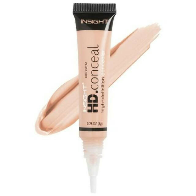 Insight Cosmetics Hd Concealer - Natural Finish, Water-Resistant - Sun Beige - Distacart