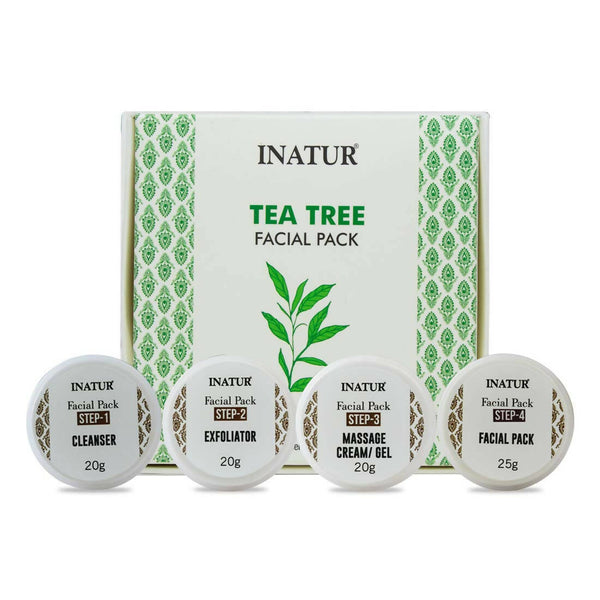 Inatur Tea Tree Facial Kit - Distacart
