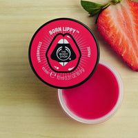 Thumbnail for The Body Shop Born Lippy Pot Lip Balm - Strawberry