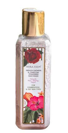 Myra Veda French Oatmeal & Charcoal Powdered Face Wash