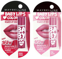 Thumbnail for Maybelline New York Baby Lips Lip Balm - Pink Lolita and Berry Crush - Distacart