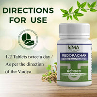Thumbnail for Uma Ayurveda Medopachak Tablets - Distacart