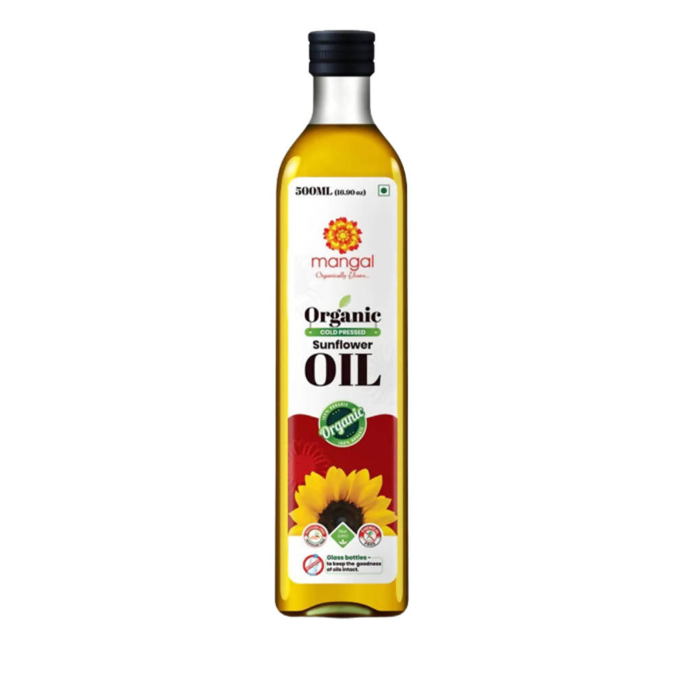Mangal Organics Cold Pressed Sunflower Oil - Distacart