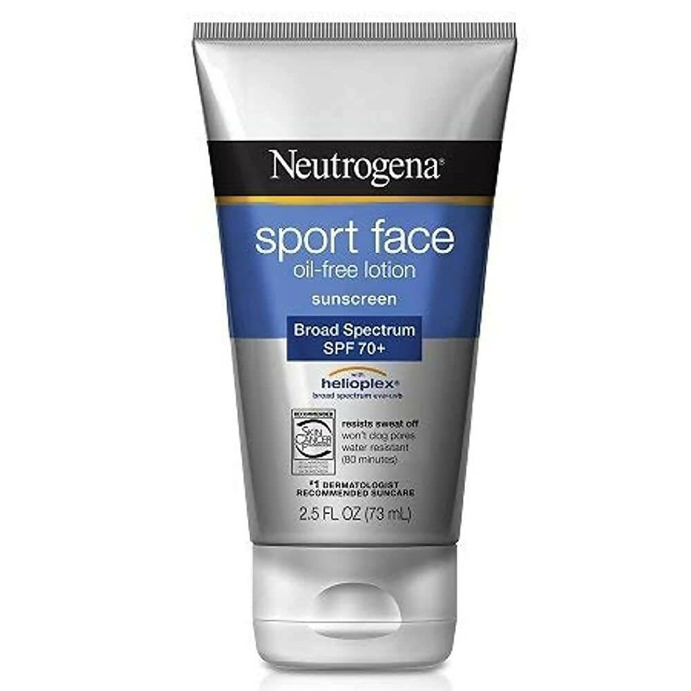 Neutrogena Sport Face Oil - Free Lotion Sunscreen - Distacart