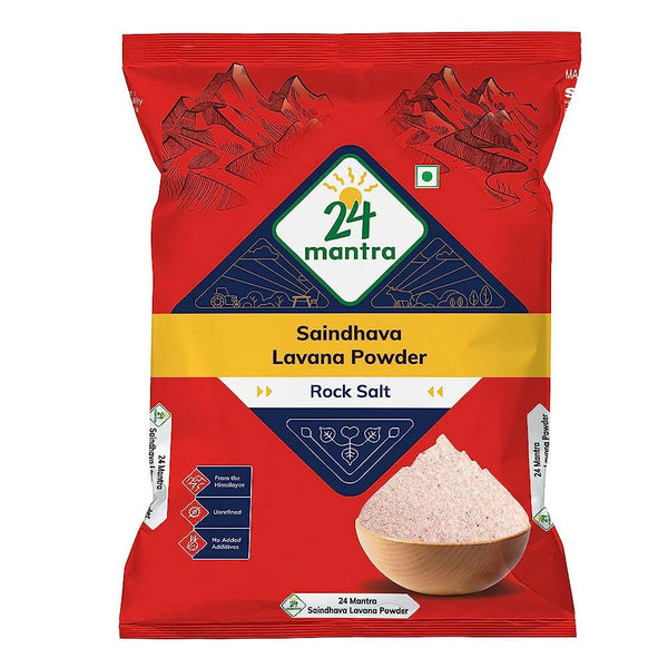 24 Mantra Organic Himalayan Rock Salt Powder - Distacart