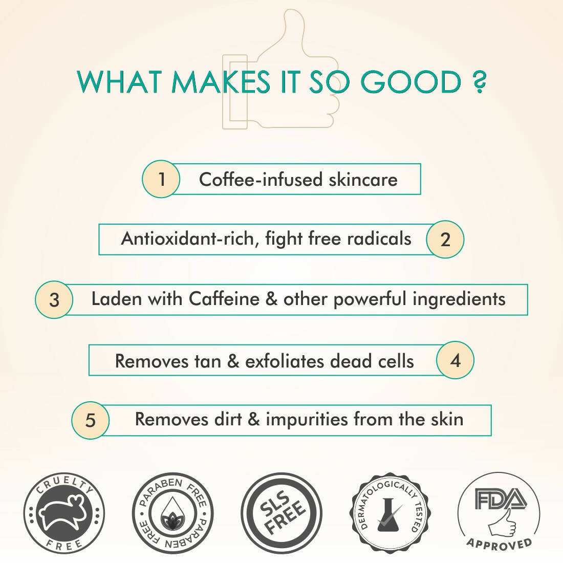 mCaffeine Coffee De-Tan Kit - Remove Tan & Dead Skin - Distacart