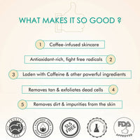 Thumbnail for mCaffeine Coffee De-Tan Kit - Remove Tan & Dead Skin - Distacart