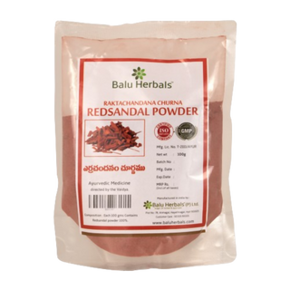 Balu Herbals Red Sandal Powder - Distacart