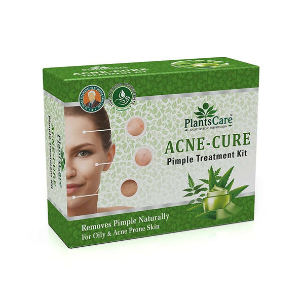 Plants Care Acne Cure Pimple Treatment Kit 140+165ml - Distacart