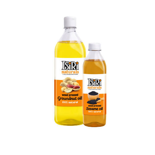 Isiri Groundnut Oil + Sesame Oil Combo - Distacart