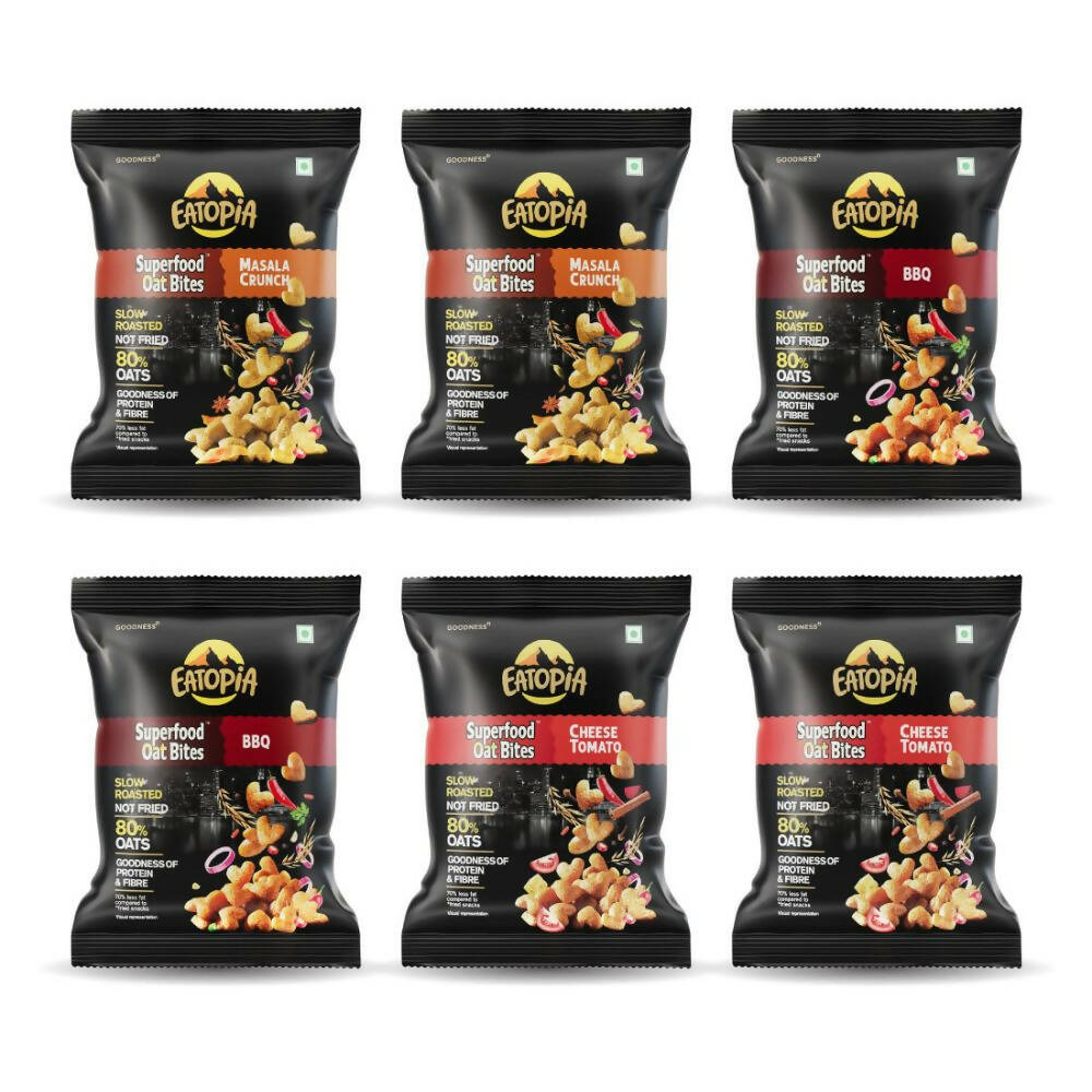 Eatopia Superfood Oats Bites - Assorted Combo - Distacart