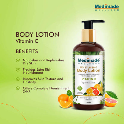 Medimade Wellness Vitamin C Moisturising Body Lotion - Distacart