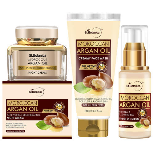 St.Botanica Moroccan Argan Oil Skin Care Combo