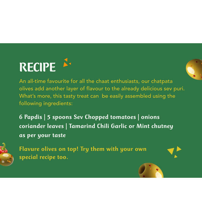 Flavure Snack-On-The-Go Olives Tandoori - Distacart