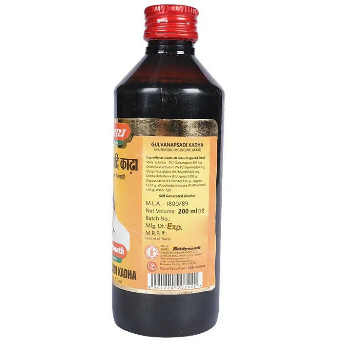 Baidyanath Gulvanapsadi Kadha - Distacart