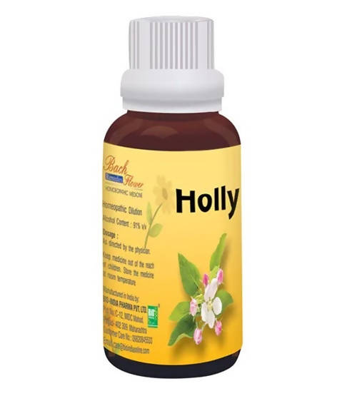 Bio India Homeopathy Bach Flower Holly Dilution