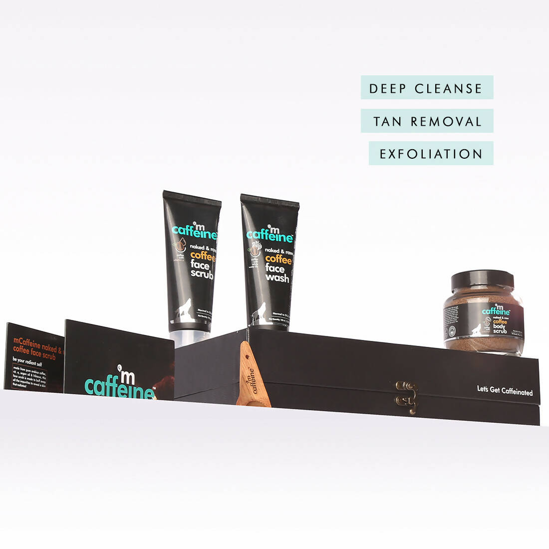 mCaffeine Coffee Moment Skin Care Gift Kit - Distacart