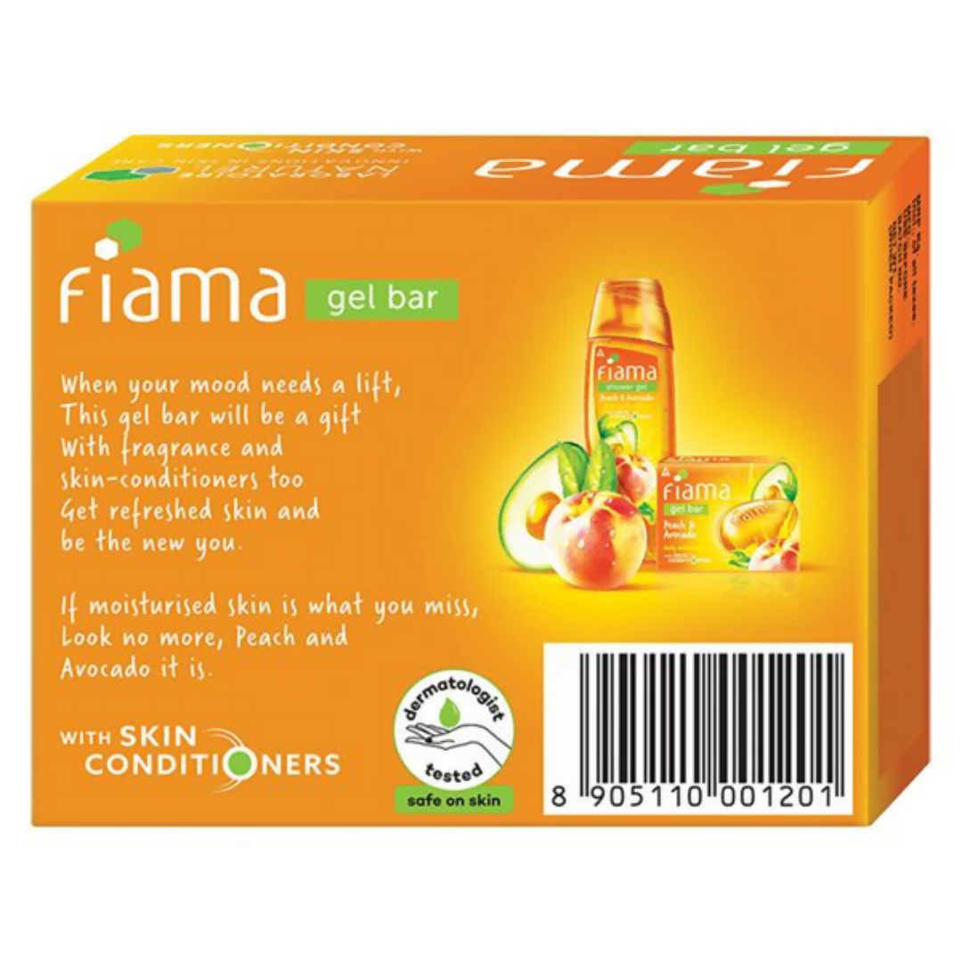 Fiama Peach & Avocado Gel Bar - Distacart