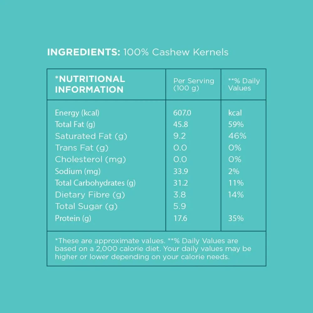 Open Secret Un-Junked Whole Cashews - Distacart