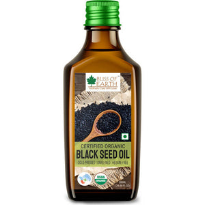 Bliss of Earth Certified Organic Black Seed Oil - Distacart