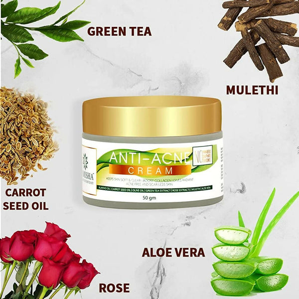 Samisha Organic Anti-Acne Face Cream - Distacart