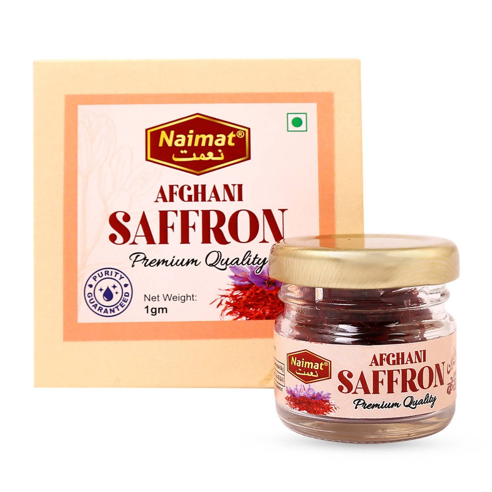 Naimat Afghani Saffron Premium Quality 1 gm (Pack Of 1)