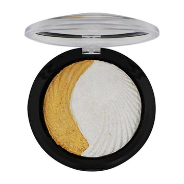 Fashion Colour Dual Face Powder and Blusher-Shade 01 (Body High) - Distacart