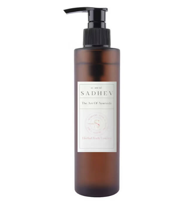 Sadhev Herbal Body Lotion - Almond & Aloe - Distacart