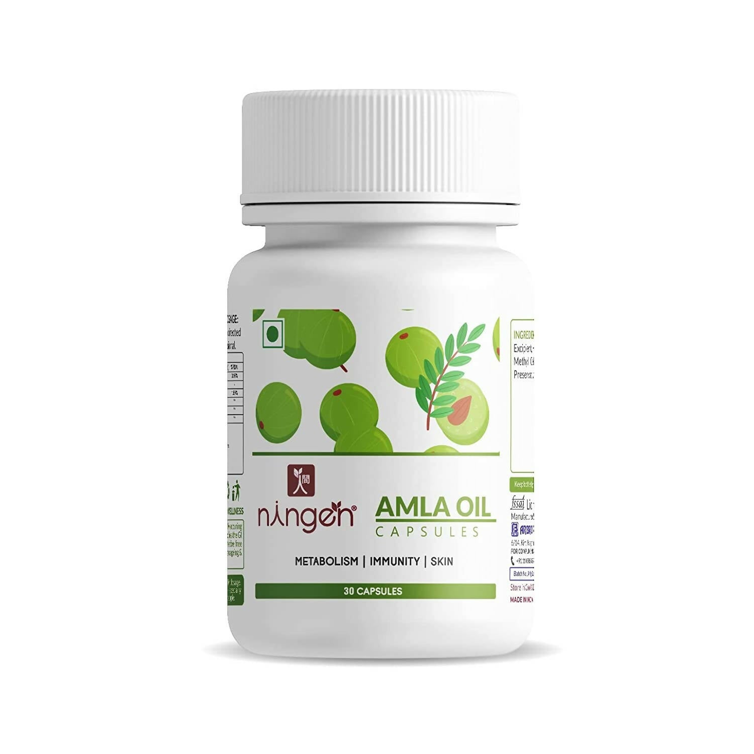 Ningen Amla Oil Capsules - Distacart