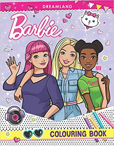 Dreamland Barbie Colouring Book - Distacart