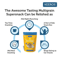 Thumbnail for Keeros Multigrain Healthy Sugar Free Snacks