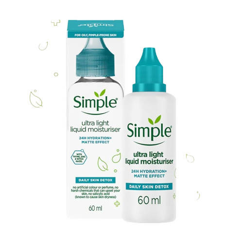 Simple Daily Skin Detox Ultra-Light Liquid Moisturizer - Distacart