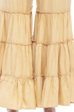 Thumbnail for Mominos Fashion Reyon Cotton Golden Palazzo - Distacart