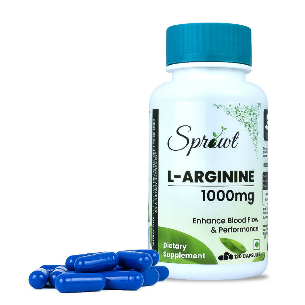 Sprowt L-Arginine Capsules - Distacart