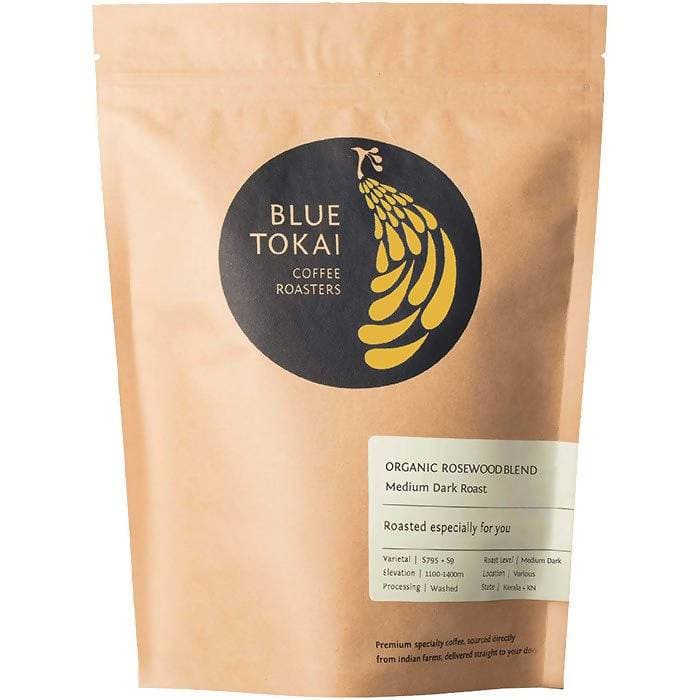 Blue Tokai Coffee Roasters Organic Rosewood Blend