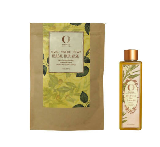 Ohria Ayurveda Powerful Tresses Combo - Distacart