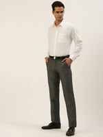 Thumbnail for Ramraj Cotton Mens Full Sleeve White Shirt Plus Size - Breeze Cotton - Distacart