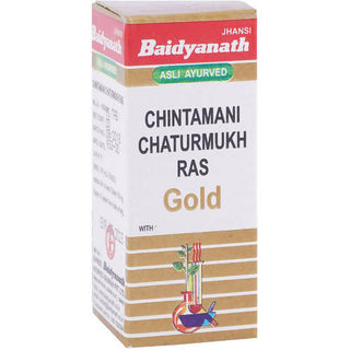 Baidyanath Chintamani Chaturmukh Ras With Gold
