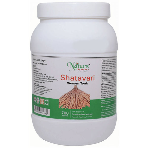 Naturz Ayurveda Shatavari Women Tonic Tablets - Distacart
