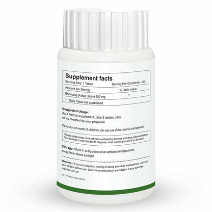 Herb Essential Bhringraj 500mg Tablets - Distacart