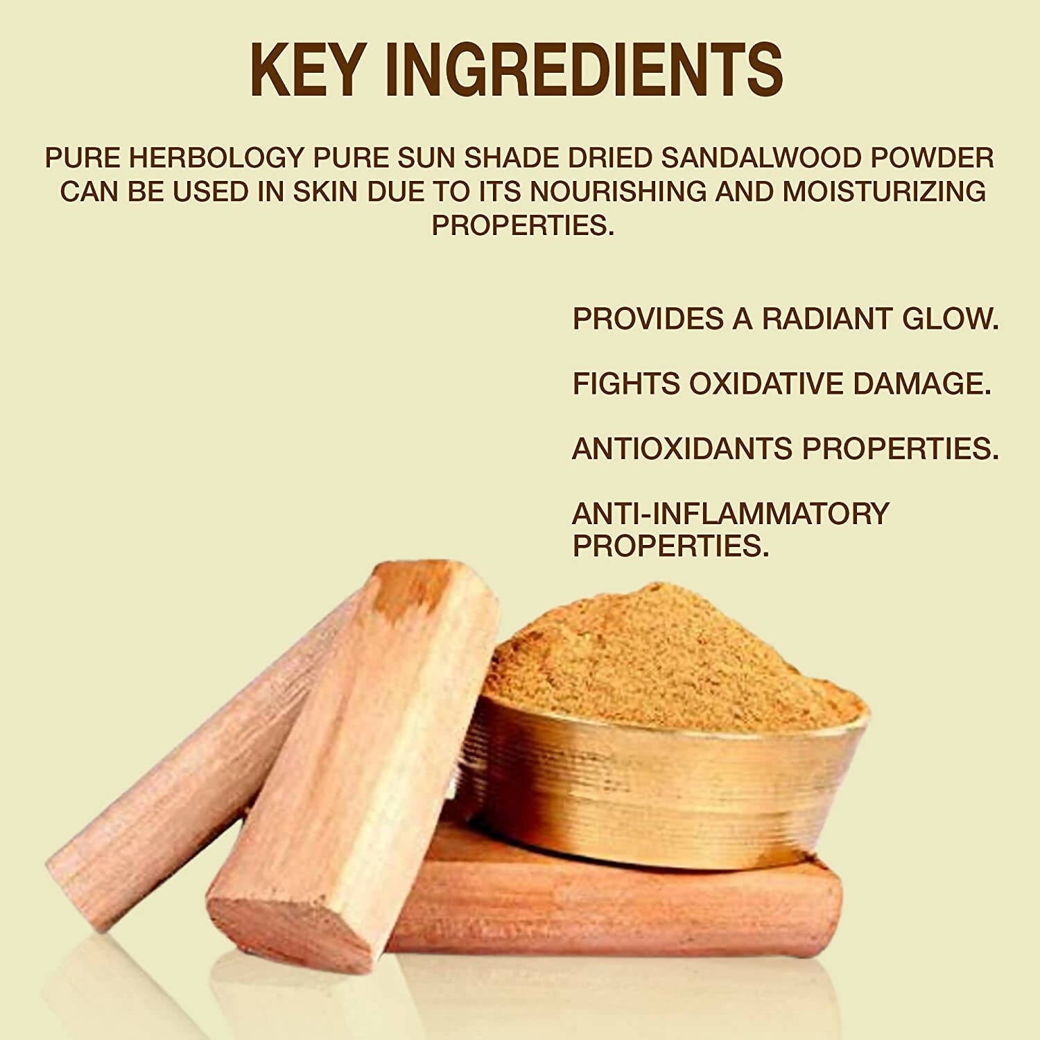 Pure Herbology Sandalwood Powder - Distacart