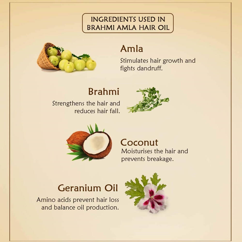 Ancient Living Brahmi Amla Hair Oil ingredients