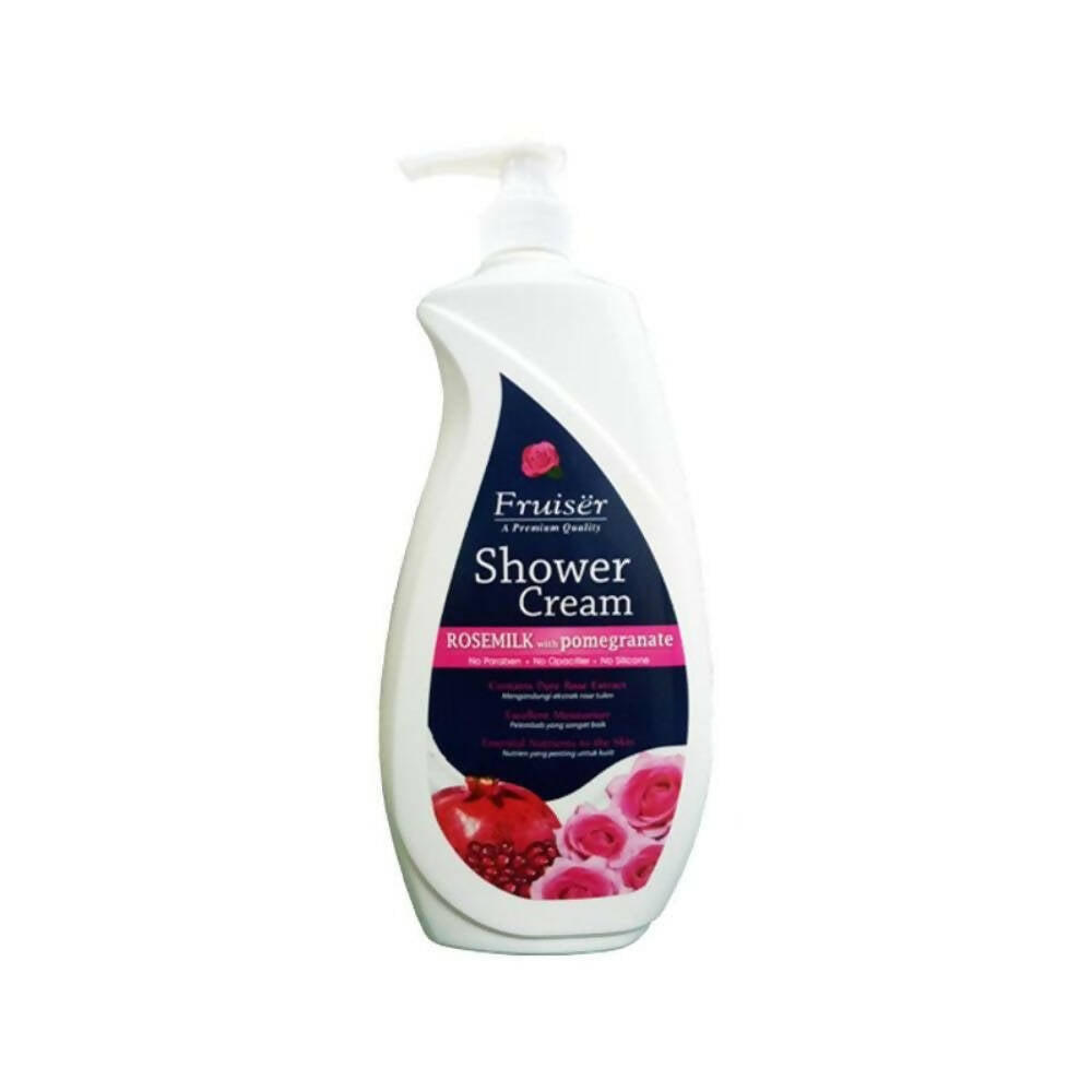 Fruiser Shower Cream Rose Milk With Pomegranate - Distacart