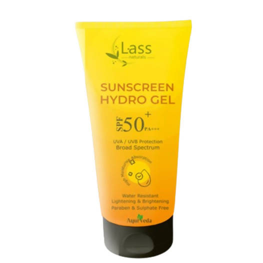 Lass Naturals Sunscreen Hydro Gel with SPF 50+ - Distacart