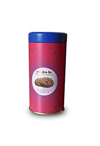 Choko La Egg less Cookies Gifting Hamper Cocoa Almond, Chocochip Tin Set