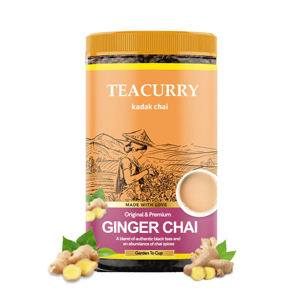 Teacurry Ginger Chai Powder - Distacart