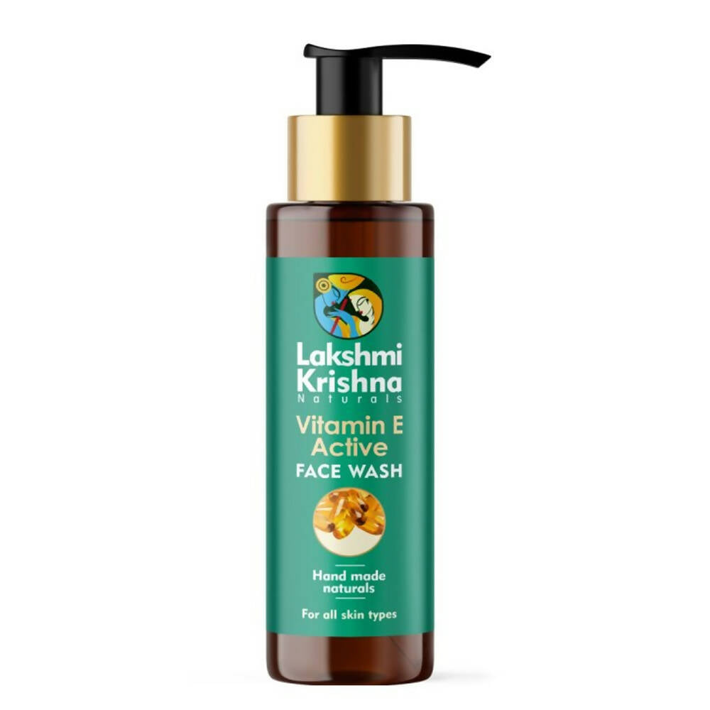 Lakshmi Krishna Naturals Vitamin E Active Face Wash - Distacart